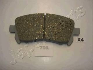 JAPANPARTS PA-796AF Комплект тормозных колодок... JAPANPARTS PA-796AF Комплект тормозных колодок...