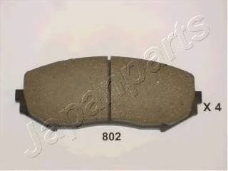 JAPANPARTS PA-802AF Комплект тормозных колодок... JAPANPARTS PA-802AF Комплект тормозных колодок...