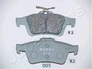 JAPANPARTS PP-005AF Комплект гальмівних колодо... JAPANPARTS PP-005AF Комплект гальмівних колодо...