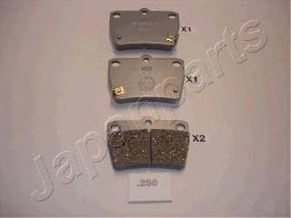 JAPANPARTS PP-256AF Комплект тормозных колодок... JAPANPARTS PP-256AF Комплект тормозных колодок...