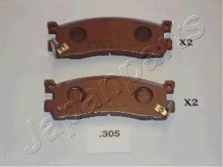 JAPANPARTS PP-305AF Комплект тормозных колодок