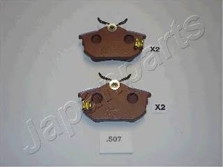 JAPANPARTS PP-507AF Комплект гальмівних колодо... JAPANPARTS PP-507AF Комплект гальмівних колодо...