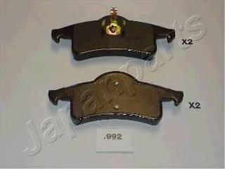 JAPANPARTS PP-992AF Комплект гальмівних колодо... JAPANPARTS PP-992AF Комплект гальмівних колодо...
