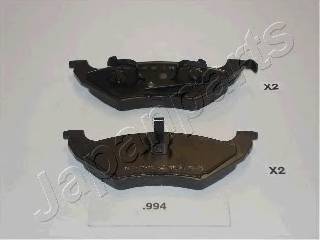 JAPANPARTS PP-994AF Комплект тормозных колодок... JAPANPARTS PP-994AF Комплект тормозных колодок...
