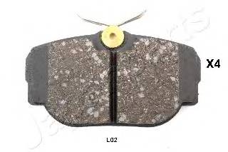 JAPANPARTS PP-L02AF Комплект тормозных колодок... JAPANPARTS PP-L02AF Комплект тормозных колодок...