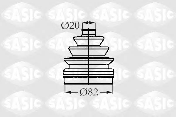 SASIC 2003417 Комплект пильника, приводн... SASIC 2003417 Комплект пильника, приводн...
