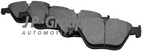JP GROUP 1463601810 Комплект тормозных колодок