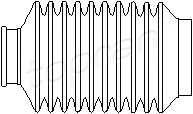 TOPRAN 104 073 Пыльник, рулевое управлени...