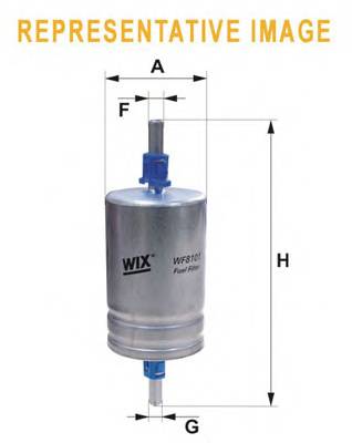 WIX FILTERS WF8101 Топливный фильтр WIX FILTERS WF8101 Топливный фильтр