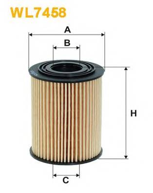 WIX FILTERS WL7458 Масляный фильтр