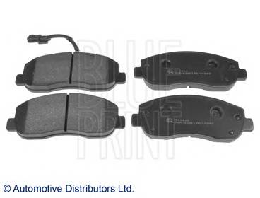 BLUE PRINT ADN142156 Комплект гальмівних колодо...
