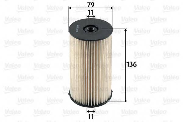 VALEO 587904 Паливний фільтр VALEO 587904 Паливний фільтр