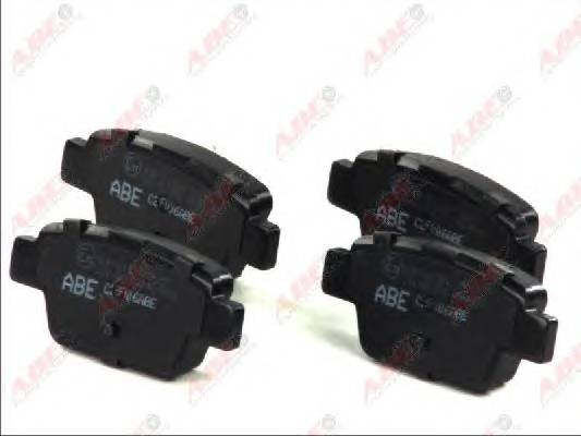 ABE C2F006ABE Комплект тормозных колодок