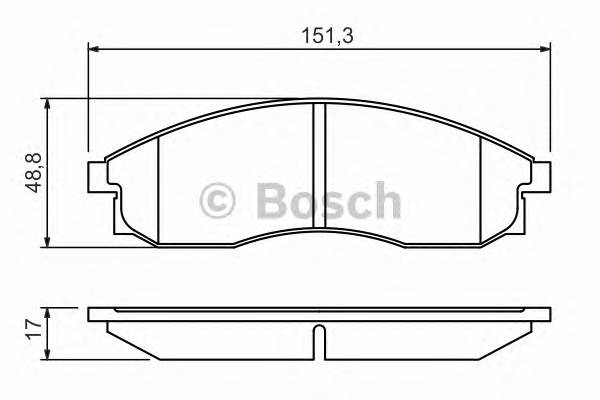 BOSCH 0 986 424 340 Комплект тормозных колодок... BOSCH 0 986 424 340 Комплект тормозных колодок...