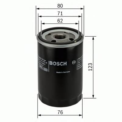 BOSCH 0 451 103 086 Масляний фільтр BOSCH 0 451 103 086 Масляний фільтр