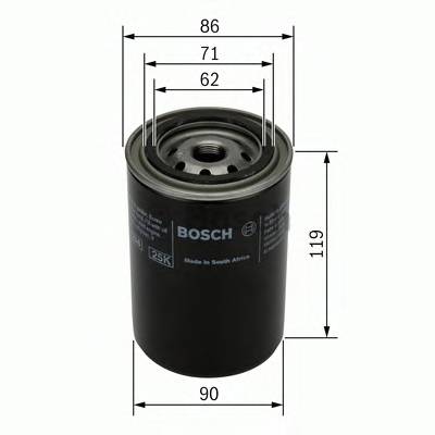 BOSCH 0 451 103 240 Масляний фільтр