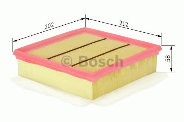 BOSCH F 026 400 049 Повітряний фільтр BOSCH F 026 400 049 Повітряний фільтр