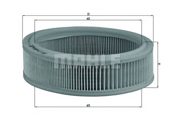 KNECHT LX 70 Воздушный фильтр KNECHT LX 70 Воздушный фильтр