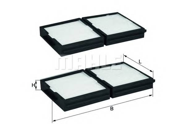 KNECHT LAG 113/S Фильтр, воздух во внутренно