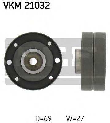 SKF VKM 21032 Паразитный / Ведущий ролик, 
