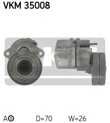 SKF VKM 35008 Натяжной ролик, поликлинов