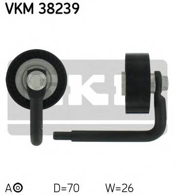 SKF VKM 38239 Натяжной ролик, поликлинов