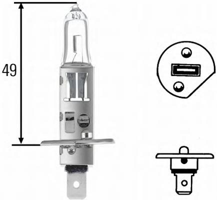HELLA 8GH 002 089-251 Лампа накаливания, фара дал HELLA 8GH 002 089-251 Лампа накаливания, фара дал
