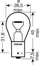 OSRAM 7507 Лампа накаливания, фонарь у