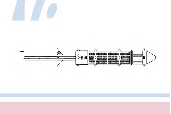 NISSENS 95319 Осушувач, кондиціонер NISSENS 95319 Осушувач, кондиціонер