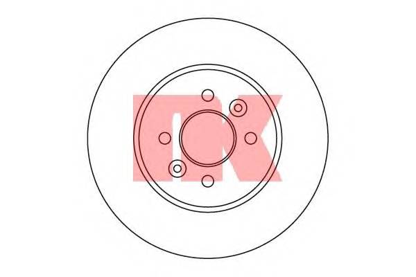 NK 203941 Тормозной диск