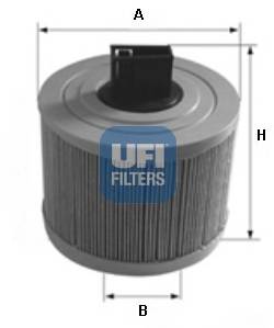 UFI 27.636.00 Повітряний фільтр UFI 27.636.00 Повітряний фільтр