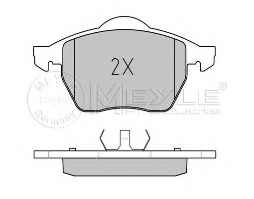 MEYLE 025 218 4819 Комплект тормозных колодок