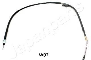 JAPANPARTS BC-W02 Трос, стояночная тормозная ... JAPANPARTS BC-W02 Трос, стояночная тормозная ...