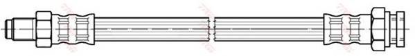 TRW PHB263 Тормозной шланг