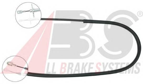 A.B.S. K16407 Трос, стояночная тормозная 