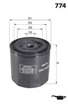 MECAFILTER ELH4321 Масляный фильтр MECAFILTER ELH4321 Масляный фильтр