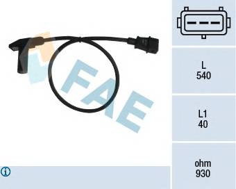 FAE 79097 Датчик імпульсів; Датчик ча... FAE 79097 Датчик імпульсів; Датчик ча...
