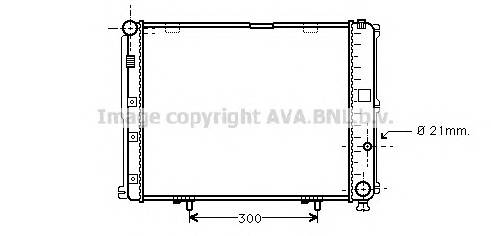 AVA QUALITY COOLING MS2126 Радіатор, охолодження двиг... AVA QUALITY COOLING MS2126 Радіатор, охолодження двиг...
