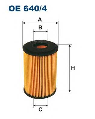 FILTRON OE640/4 Масляний фільтр FILTRON OE640/4 Масляний фільтр