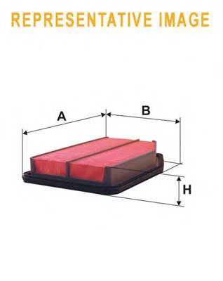 WIX FILTERS WA9648 Повітряний фільтр WIX FILTERS WA9648 Повітряний фільтр