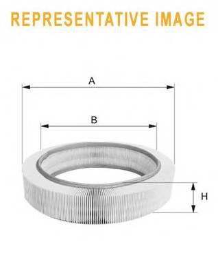 WIX FILTERS WA6376 Воздушный фильтр WIX FILTERS WA6376 Воздушный фильтр
