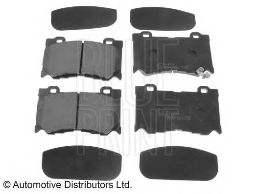 BLUE PRINT ADN142148 Комплект тормозных колодок...