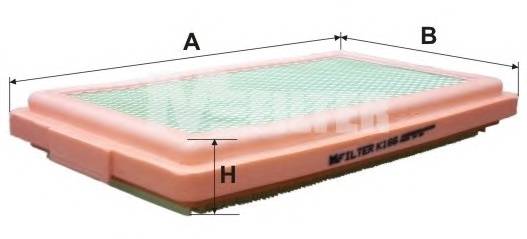 MFILTER K166 Фiльтр салону