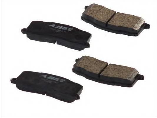 ABE C22011ABE Комплект тормозных колодок