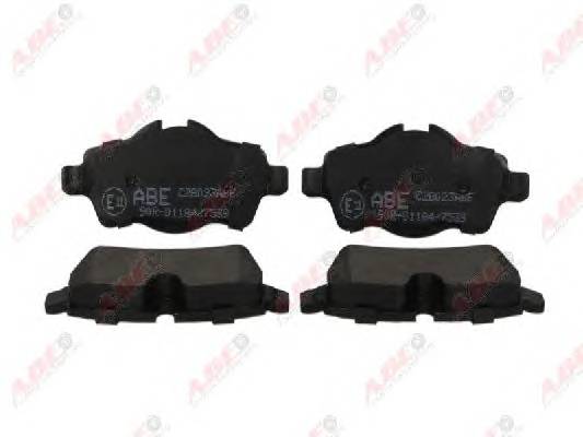 ABE C2B023ABE Комплект гальмівних колодо...