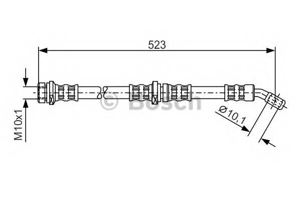 BOSCH 1 987 481 100 Тормозной шланг