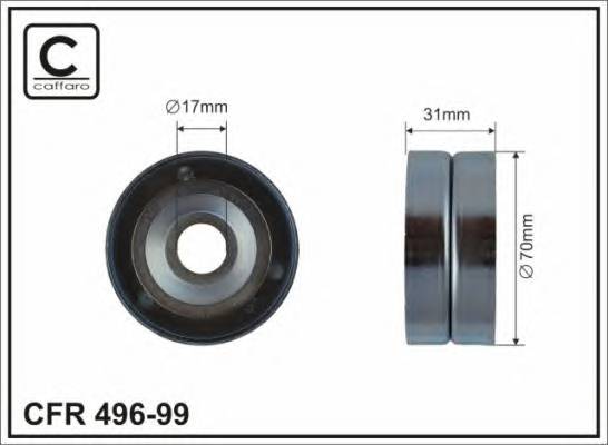 CAFFARO 49699 ROLKA NAPINACZA CAFFARO 49699 ROLKA NAPINACZA