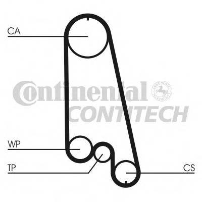 CONTITECH CT874WP5 Водяной насос + комплект зу... CONTITECH CT874WP5 Водяной насос + комплект зу...