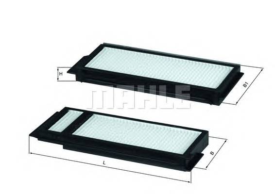 KNECHT LA 346/S Фильтр, воздух во внутренно