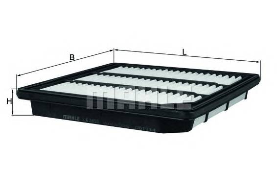 KNECHT LX 3455 Воздушный фильтр